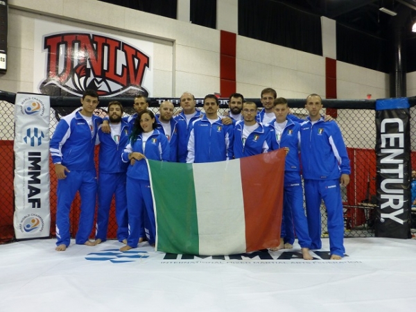 Campionati del mondo MMA a Las Vegas-Tocca all’ Accademia